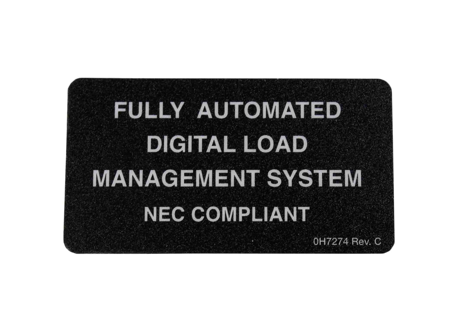 Generac 0H7274 Decal Nec Compliance