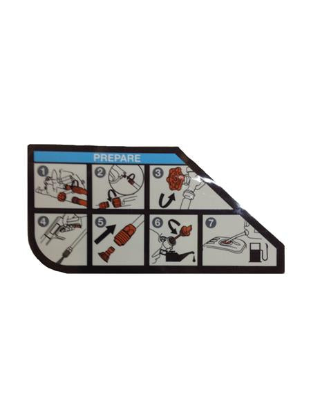 Generac Decal Instructions PW Part# 0K0054