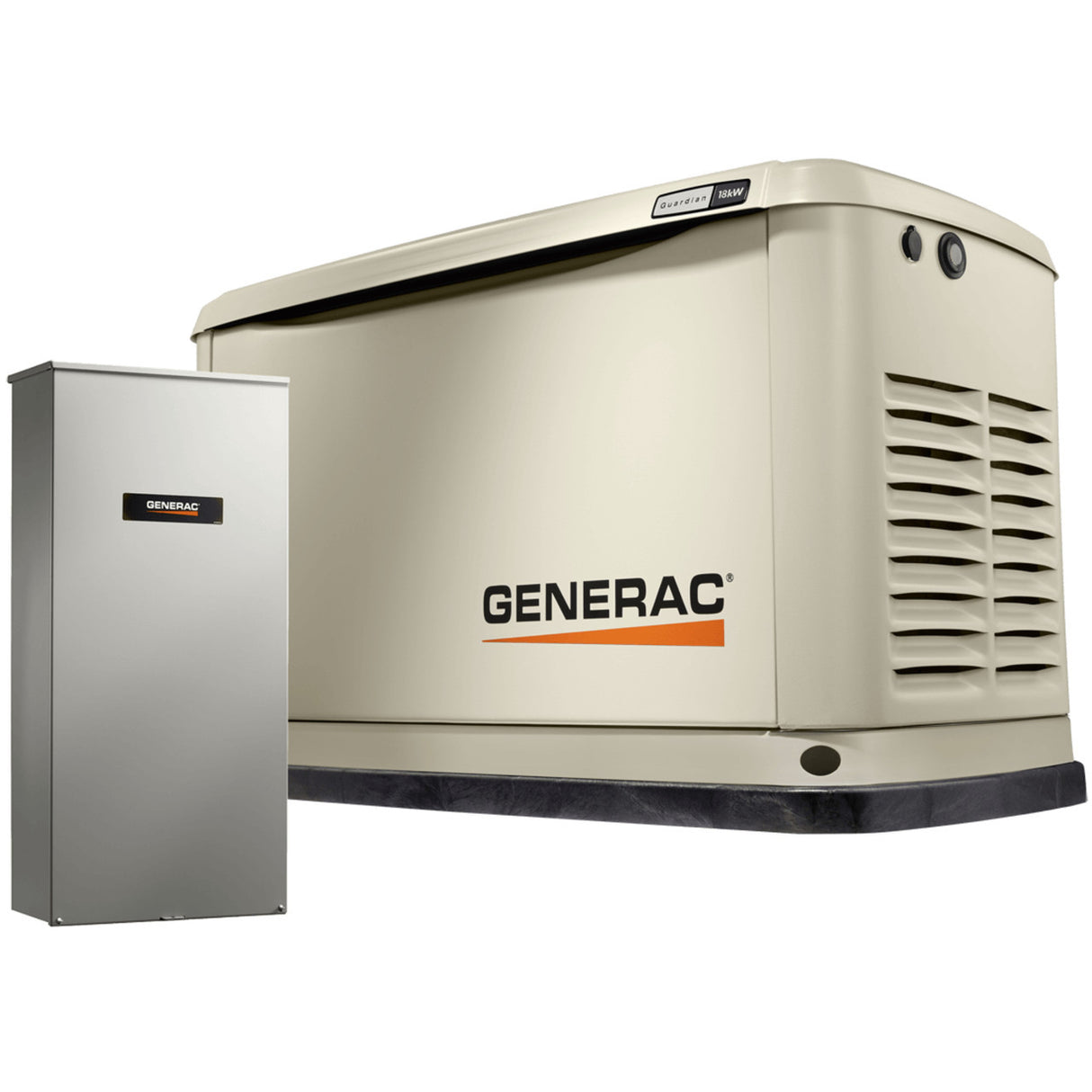 Generac 18KW 7228 Home Stand-By Generator Air Cooled With 200 Amp Switch