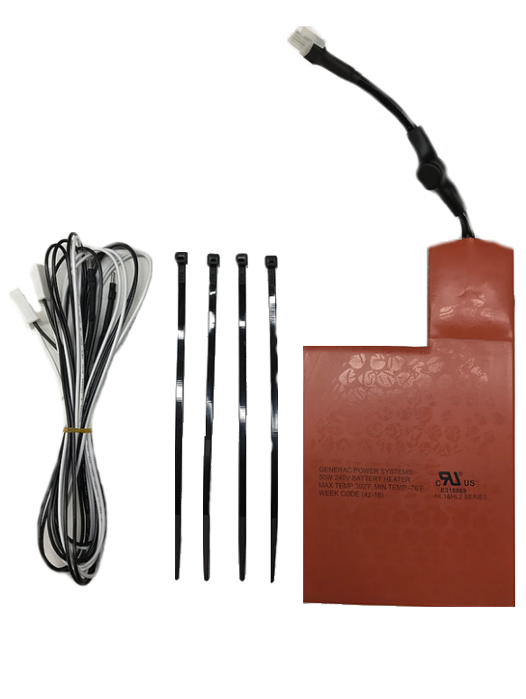 Generac 9-22KW Air Cooled Cold Weather Battery Heater Kit (2008+) Part# 7101