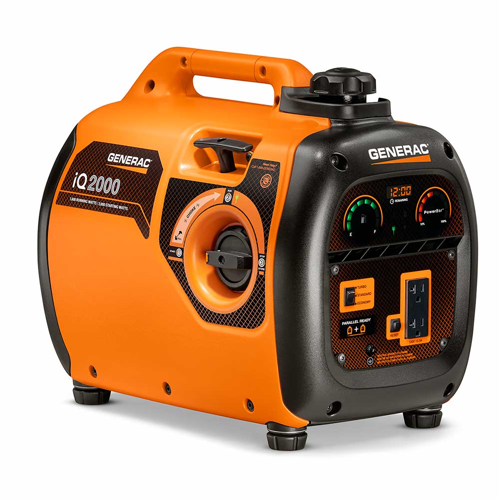 Generac 7123 iQ2000 Generator Portable Inverter 2000W CSA