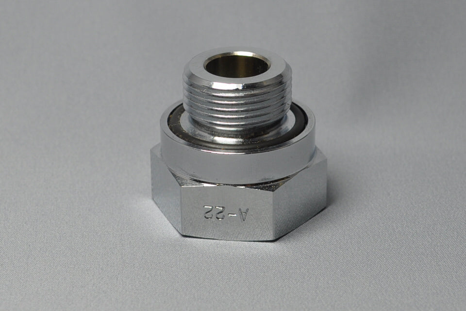 EZ OIL DRAIN VALVE Adapter A-22 22mm-1.5 (Short Body 22mm)