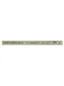 Generac Power Systems Decal Part