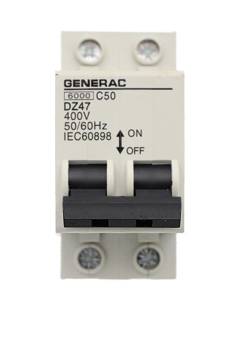 0D1004E Generac CIRCUIT BRK 50A 400V 2POLE