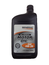 Generac Full Synthetic Motor Oil 5W-30 SN Quart Bottle Part# 0J5140 (qt)