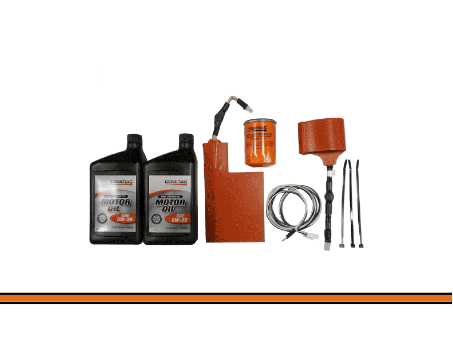 Generac Cold Weather A/C HSB KIT w/ Full Synthetic oil 12Pack Part# 0J5800PK12