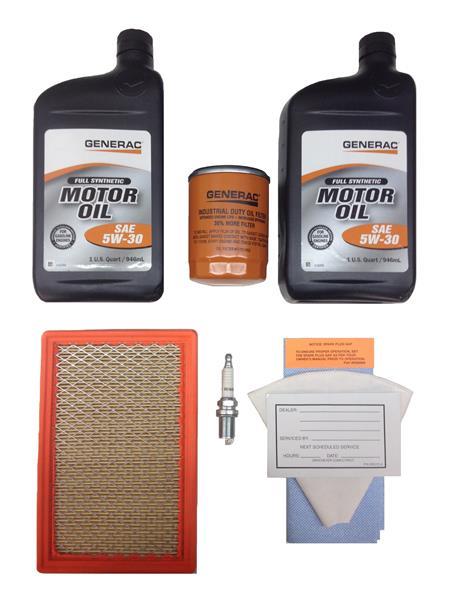 Generac Maintenance Kit 410 8KW 5W30 SYN EVLTN Part# 0J93200SSM