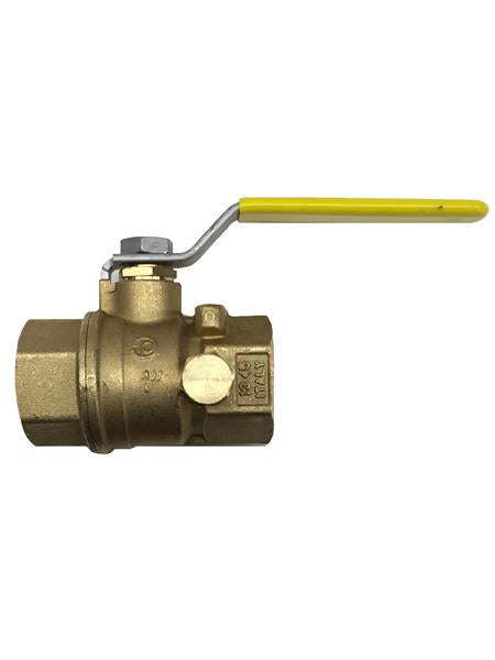 Generac Ball Valve 1" Pressure Rated W/ Test Port Part# 0K8184