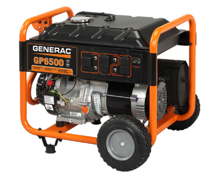 Generac GP6500 Watt Portable, 49-State Model# 5940