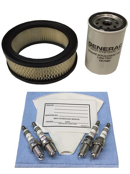 Generac Maintenance Kit 1.5L Gaseous Engine (G11) SM Kit Part# 6176