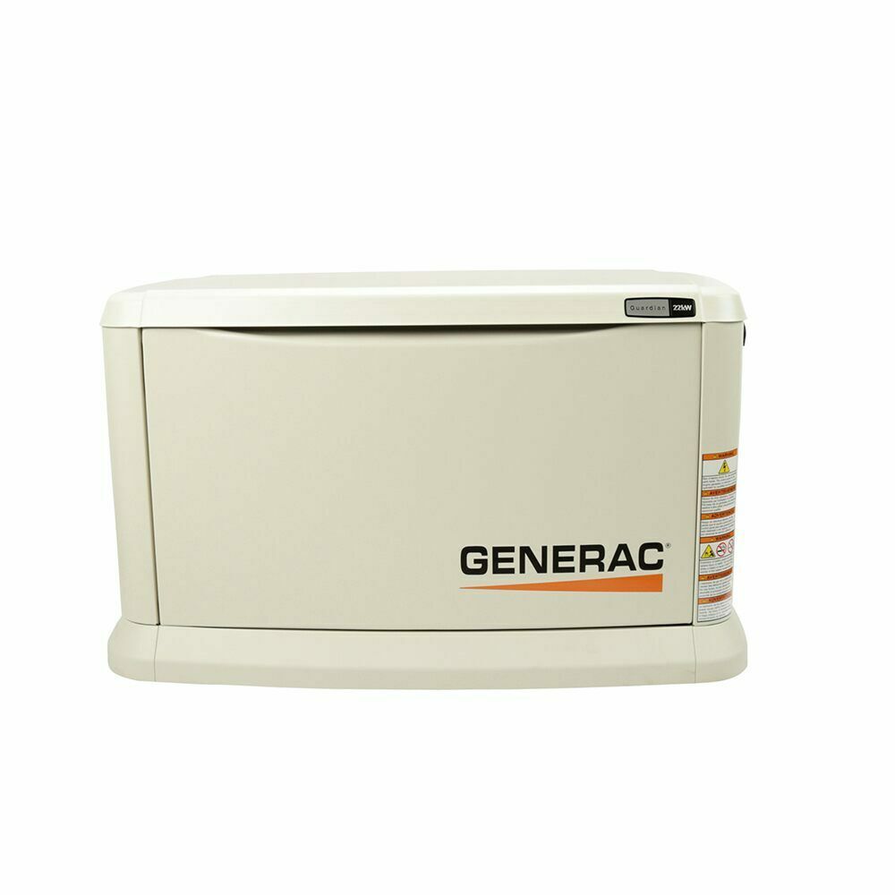 Generac 22 kW Air-Cooled Standby Generator With Aluminum enclosure & 200A SE ATS  Model # 7043