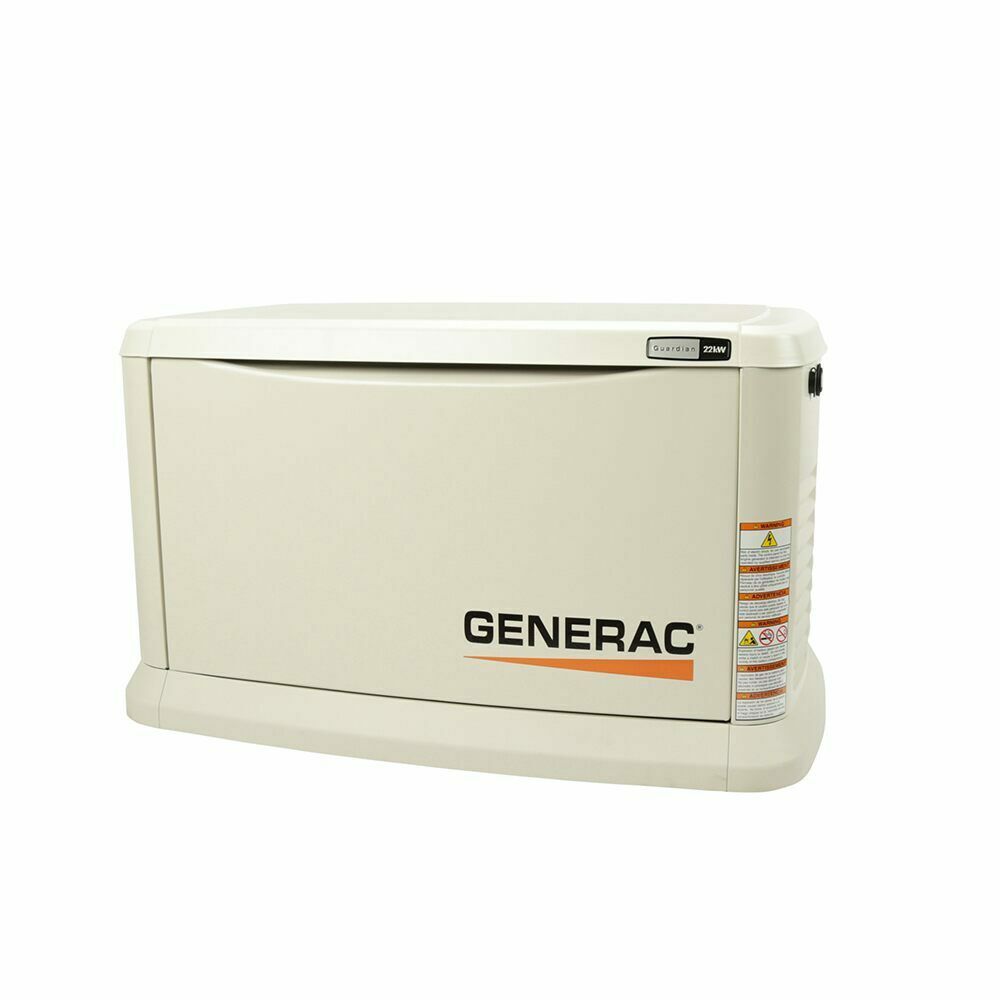 Generac 22 kW Air-Cooled Standby Generator With Aluminum enclosure & 200A SE ATS  Model # 7043