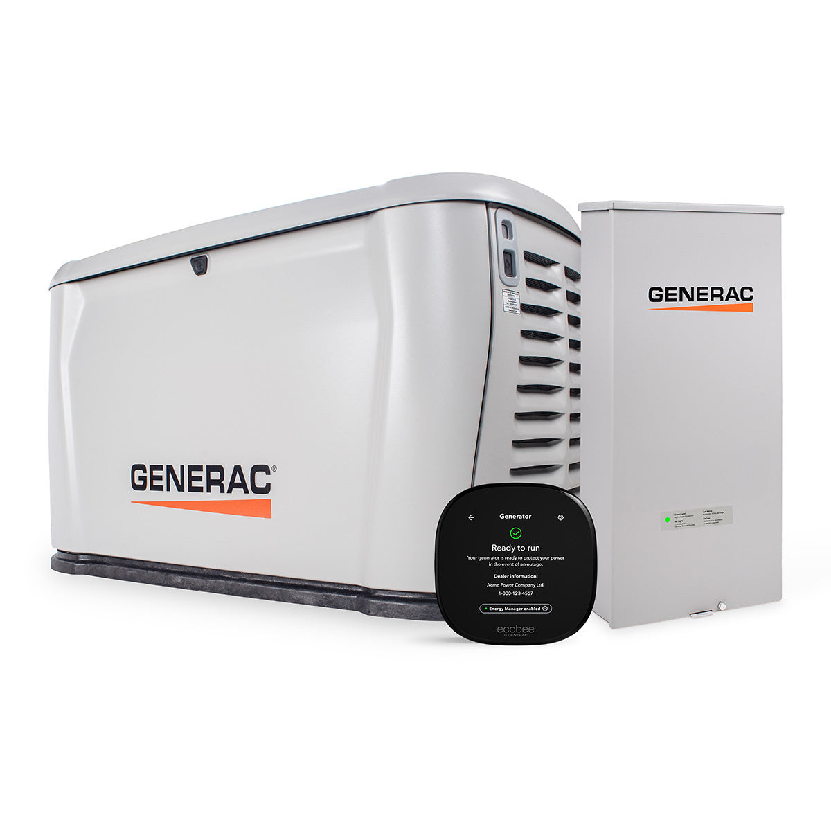 7282 - 28/25kW Next Generation Air-Cooled Standby Generator