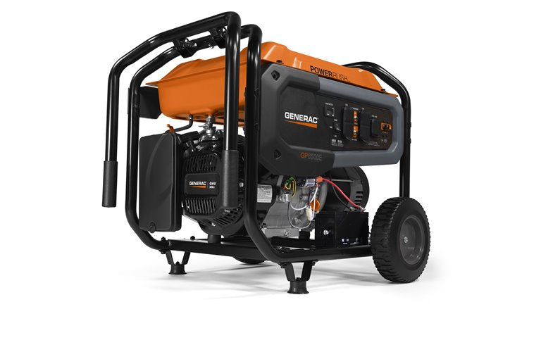 GP6500E 6,500-Watt Electric Start Portable Generator, 49 State