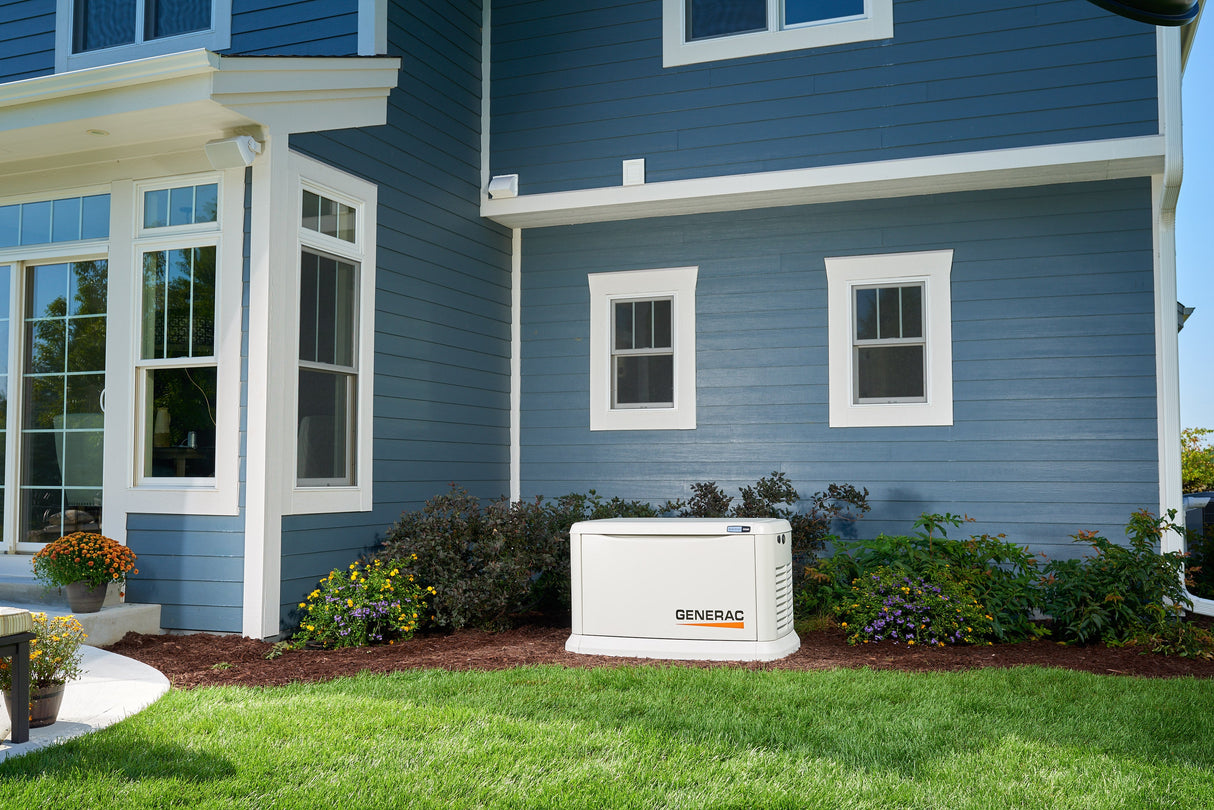 Generac Guardian® 14kW Aluminum Standby Generator System (100A ATS w/ 16-Circuit Load Center) w/ Wi-Fi