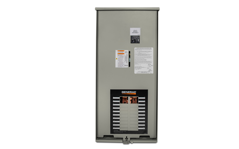 200A SERVICE ENTRANCE RATED AUTOMATIC TRANSFER SWITCH WITH LOAD CENTER ...