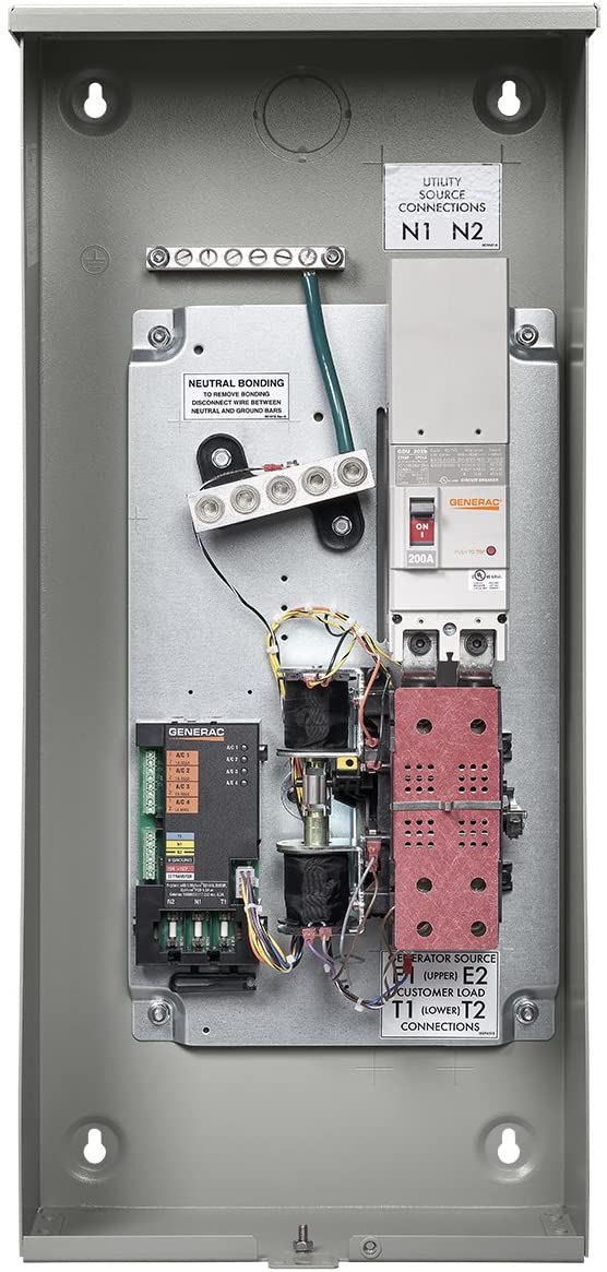 Generac 150 Amp Service Rated Automatic Transfer Switch Single Phase Nema 3R RXSW150A3