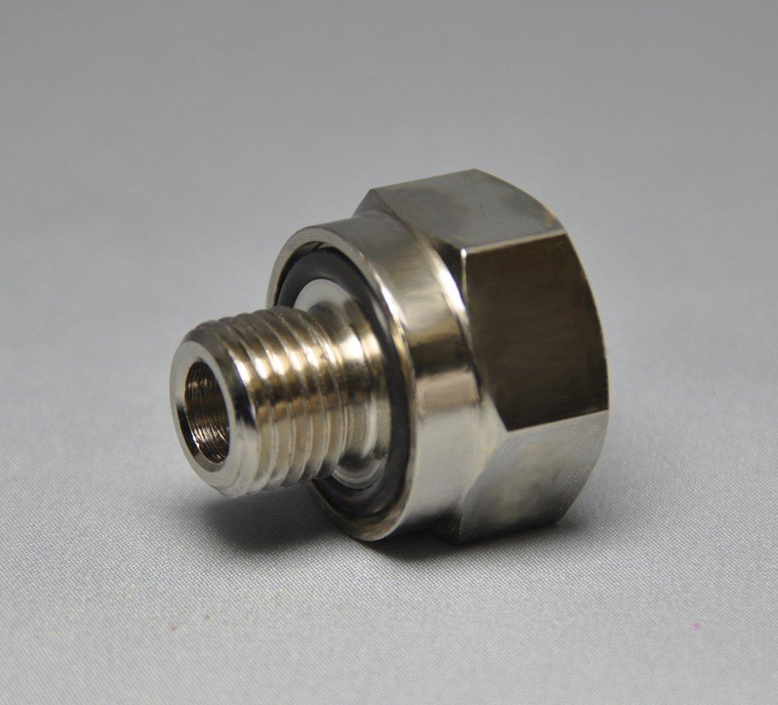 EZ OIL DRAIN VALVE Adapter AL-22 22mm-1.5 (Long Body 35mm)