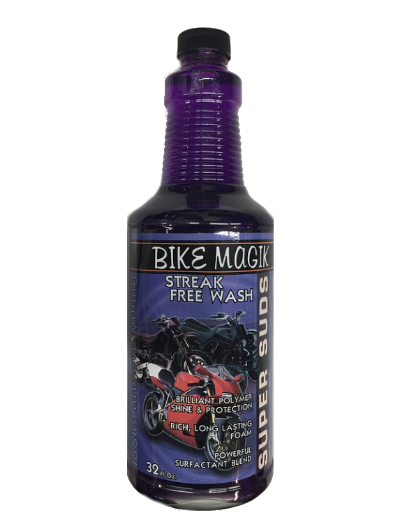 Bio-Kleen Bike Magik Super Suds 32oz Motorcycle, Bike, Scooter, ATV Wash Streak Free B02407