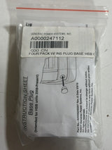 Generac A0000247112 FOUR PACK W/ INS PLUG BASE HSB GRAY
