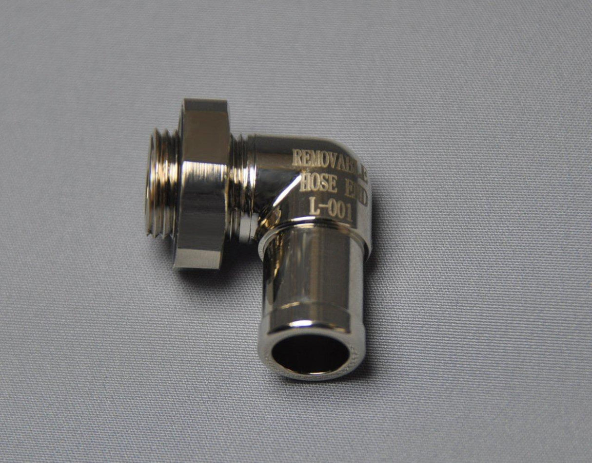 EZ OIL DRAIN VALVE L-001 : L-Shape Hose End 3/8"