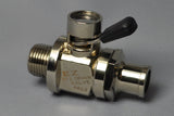 EZ OIL DRAIN VALVE H-002 : Straight Hose End 5/8"