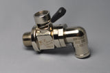 EZ OIL DRAIN VALVE L-002 : L-Shape Hose End 5/8"