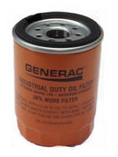 Generac 070185E OEM Generator Oil Filter 070185ES Orange