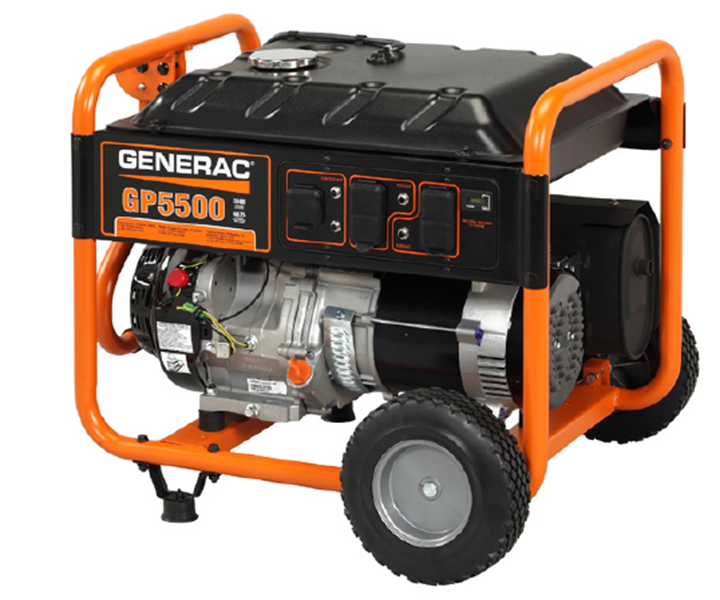 Generac GP5500 Watt Portable, 49-State Model