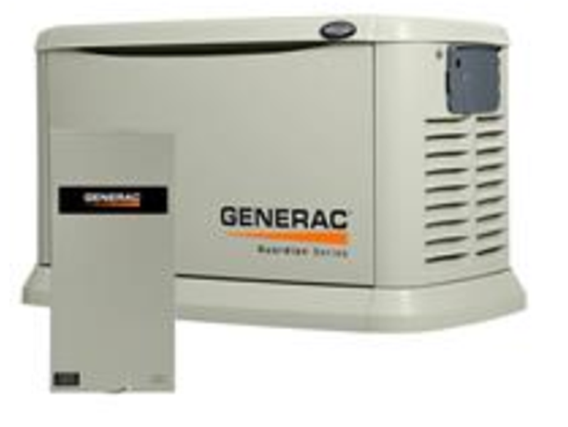 Generac 6551  - 22 kW Pre-packaged Standby Generator Aluminum and 200 Amp SE Rated Smart Switch